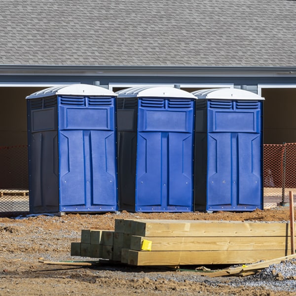 how can i report damages or issues with the portable toilets during my rental period in Colwich KS